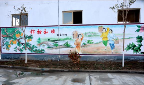镇雄乡镇文化墙 乡风文明焕发新活力