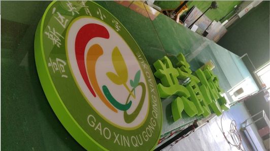 镇雄常见的发光字类型