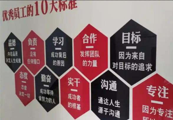 镇雄公司文化墙的作用